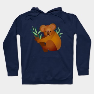 Koala holding on to a branch Hoodie